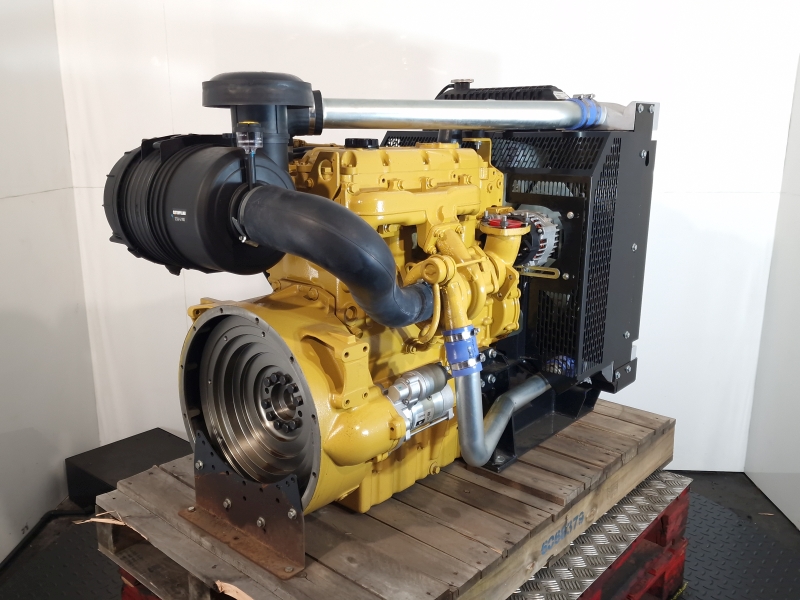 Caterpillar-3054C-DITAAC-EngineRadiator.jpg Caterpillar 3054C DITAAC Engine+Radiator - Image 1